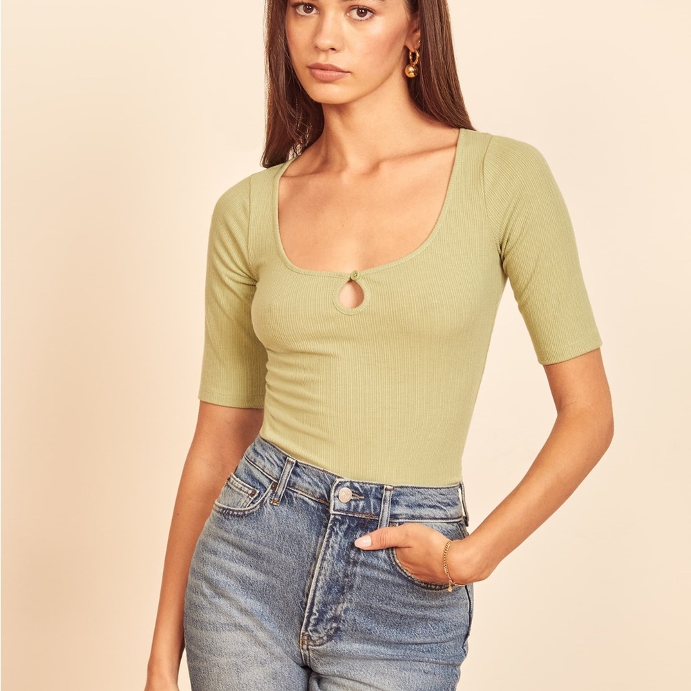 Reformation Kourtney Top